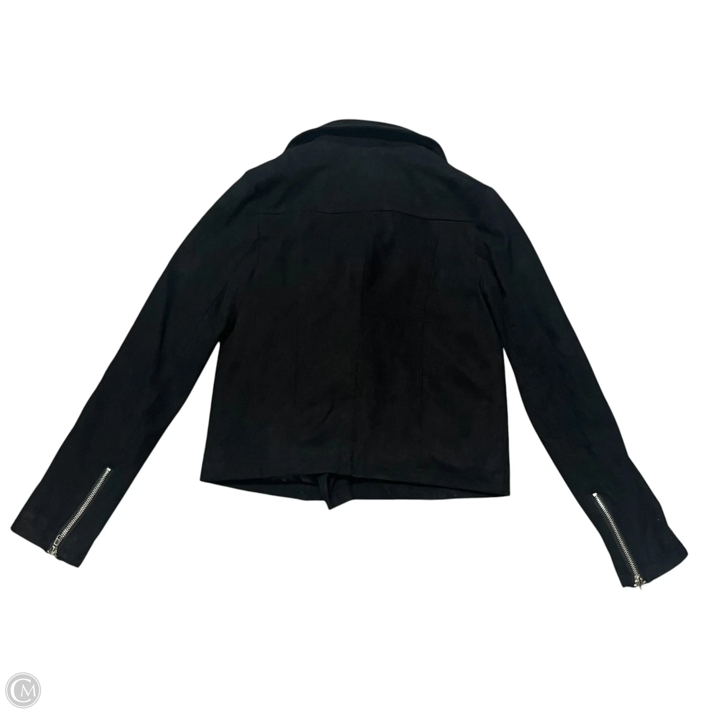 Jacket Moto By Forever Flower In Black, Size: S
