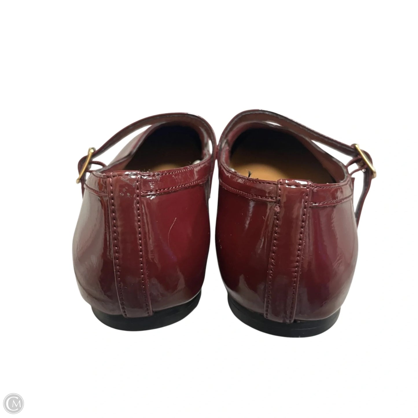 Shoes Flats By A New Day In Maroon, Size: 7.5
