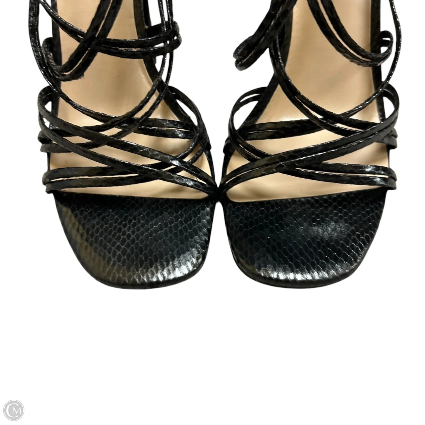 Shoes Heels Block By Mix No 6 In Black, Size: 8