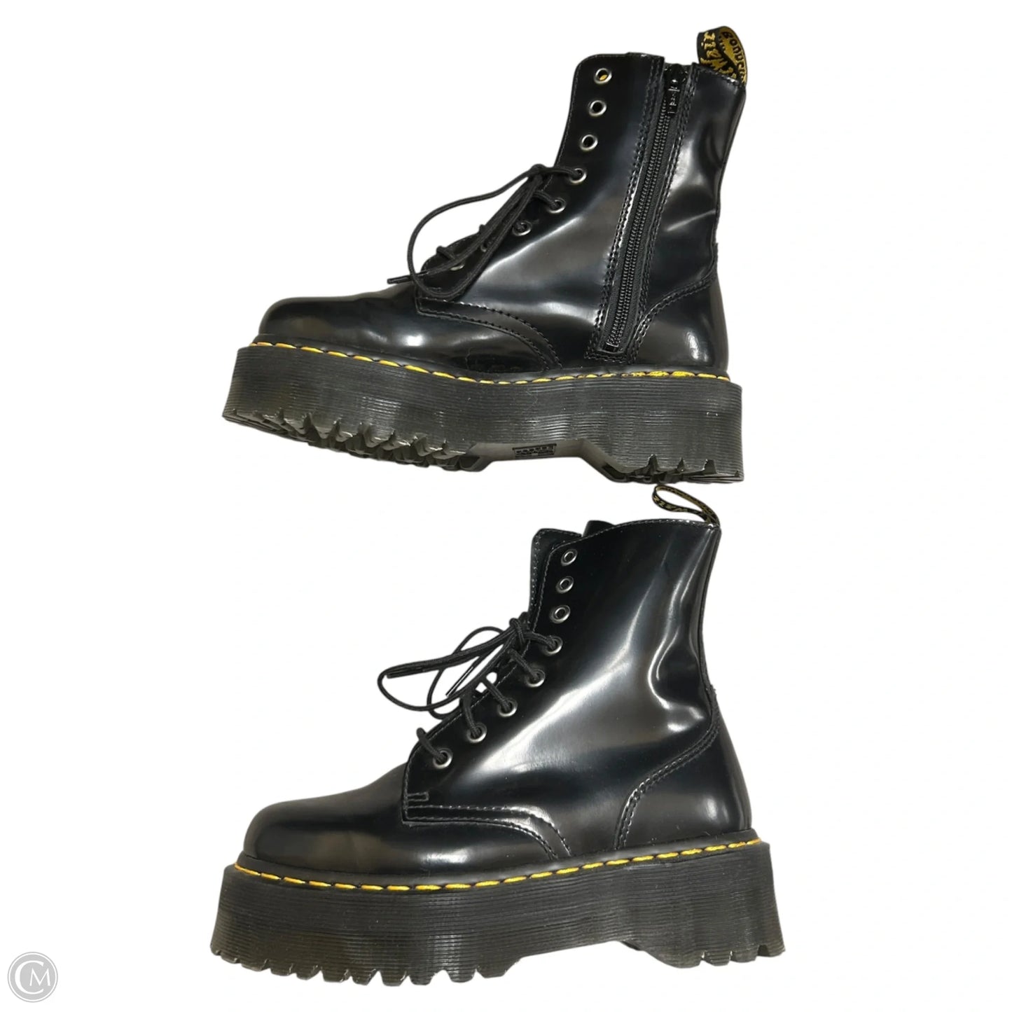 Boots Combat By Dr Martens In Black, Size: 5