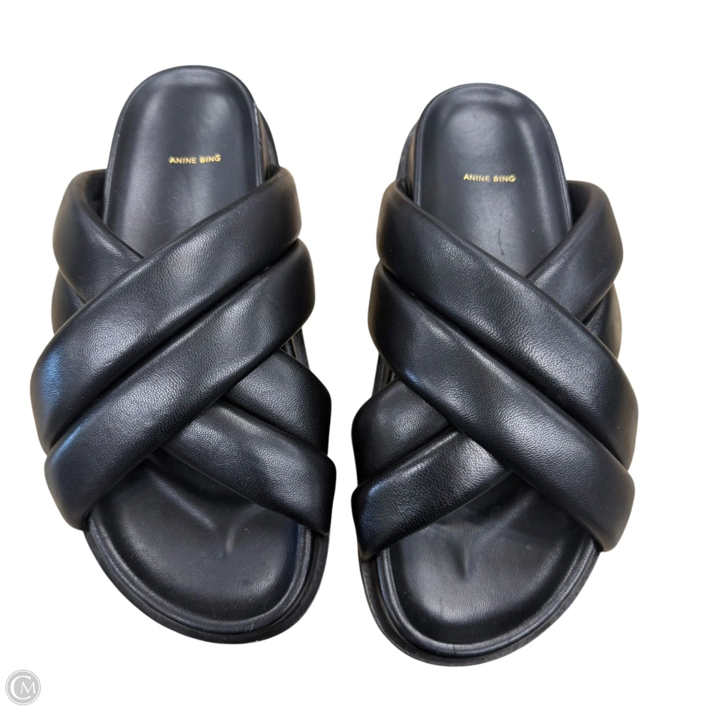 Sandals Flats By Anine Bing In Black, Size: 7.5