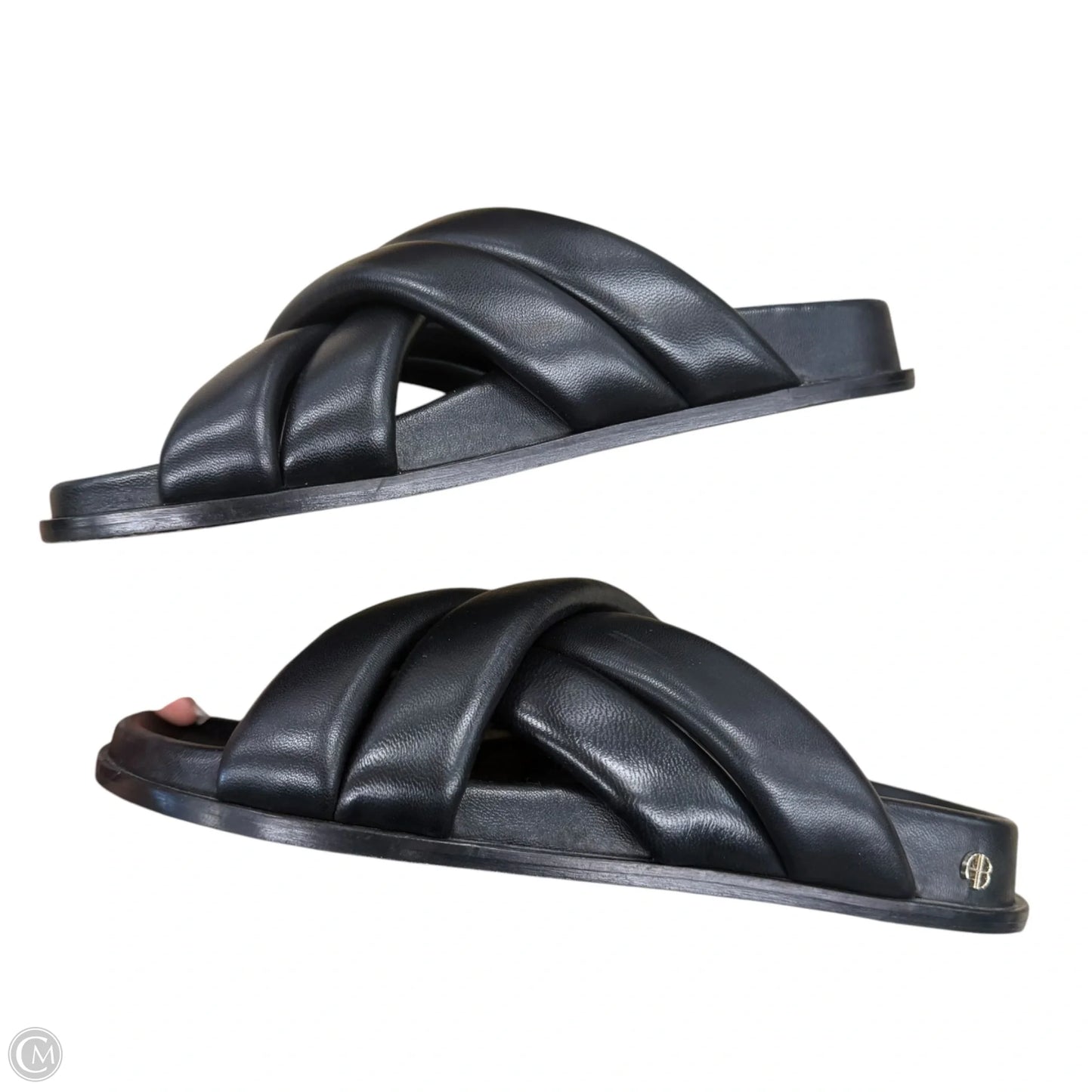 Sandals Flats By Anine Bing In Black, Size: 7.5