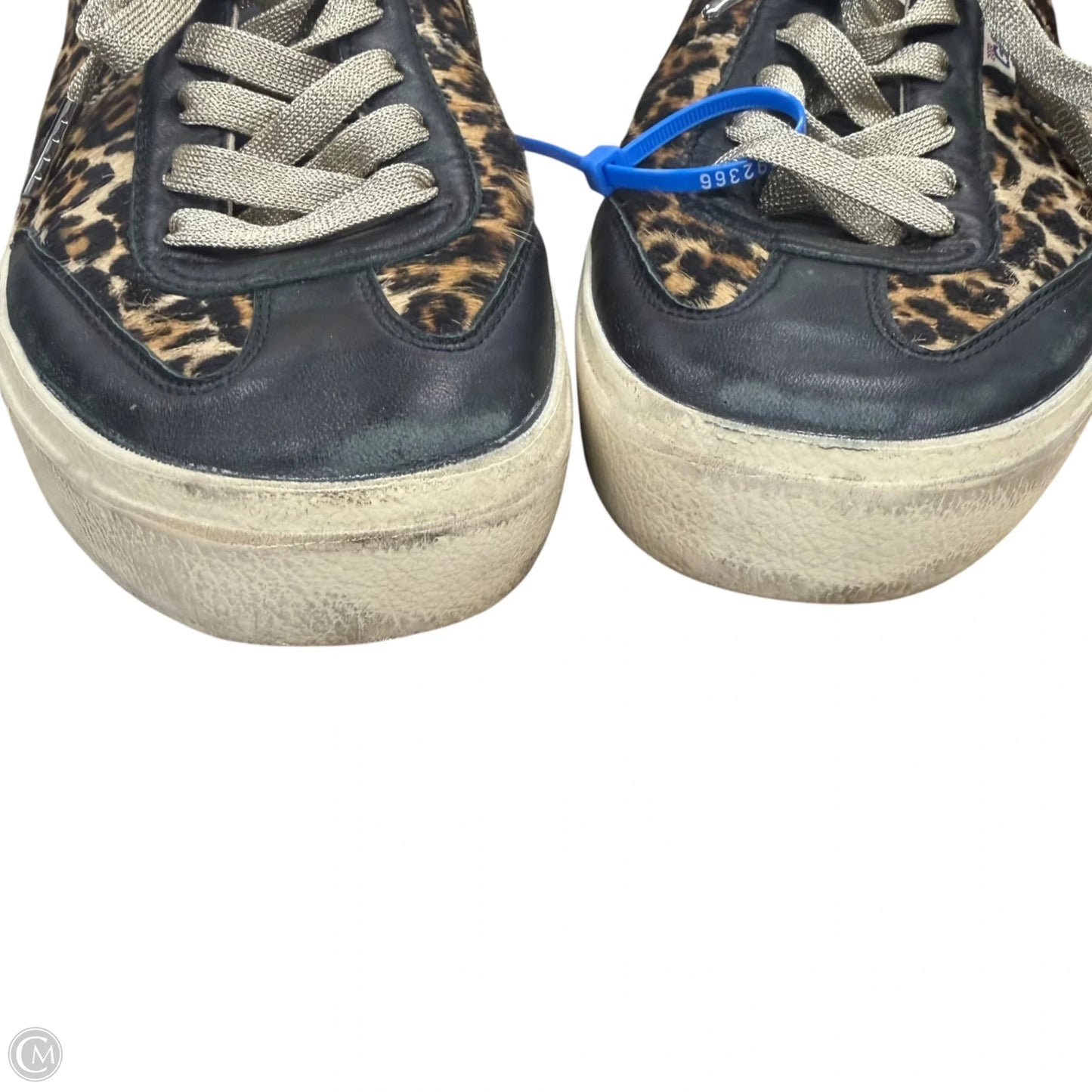 Shoes Luxury Designer By Golden Goose In Leopard Print, Size: 11.5