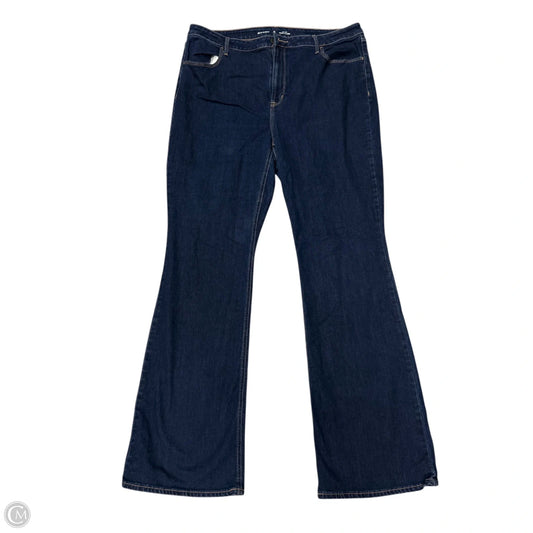 Pants Wide Leg By Old Navy In Blue Denim, Size: 1x
