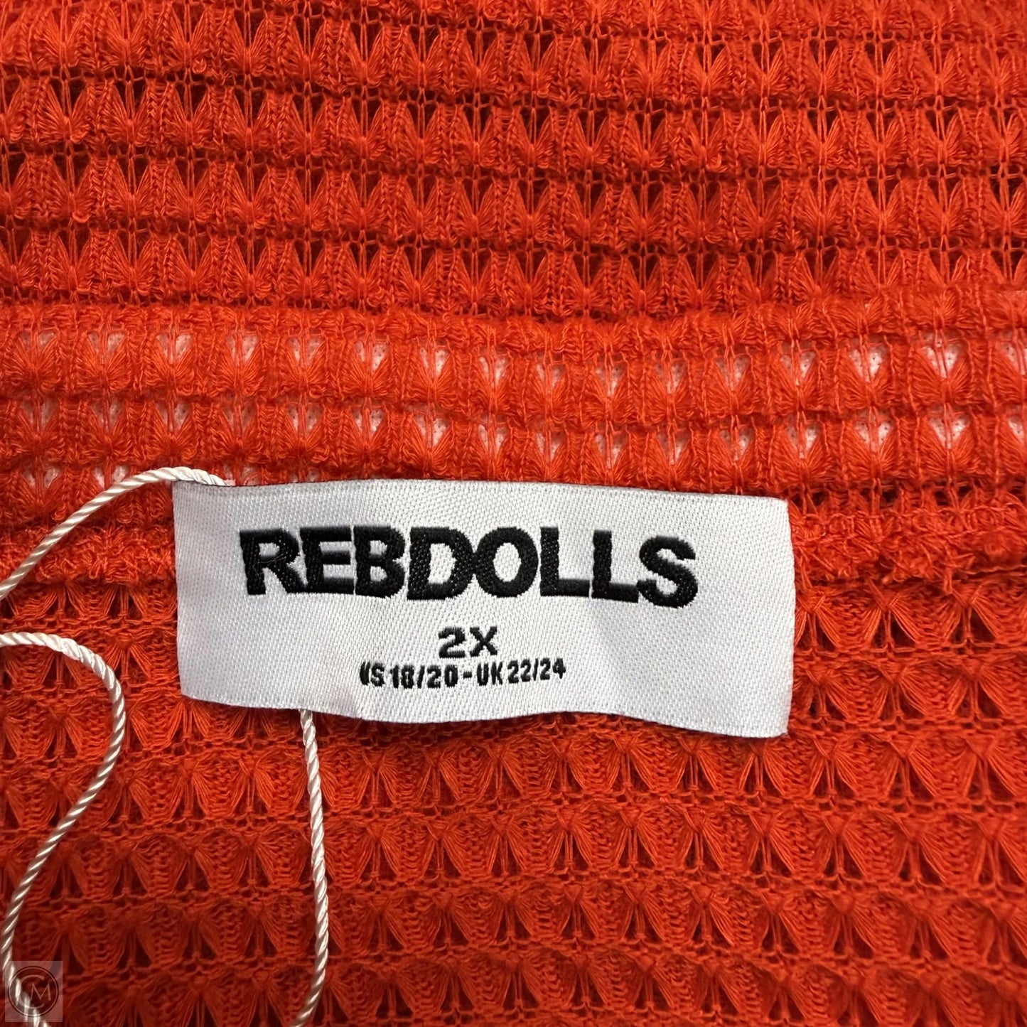 Dress Set 2pc In Orange, Size: 2x