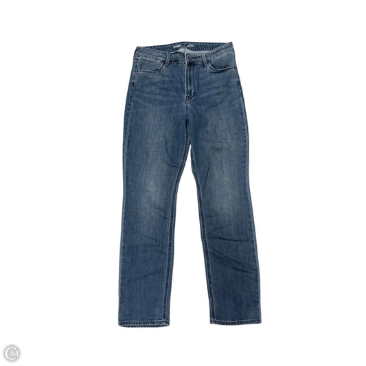 Jeans Straight By Old Navy In Blue Denim, Size: M
