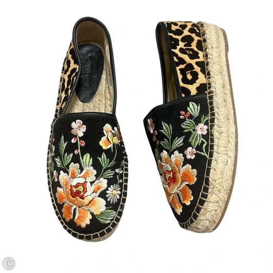 Shoes Flats By Johnny Was In Multi-colored, Size: 8