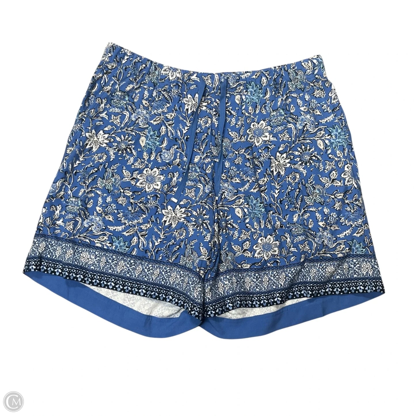 Shorts By J. Jill In Blue & White, Size: S