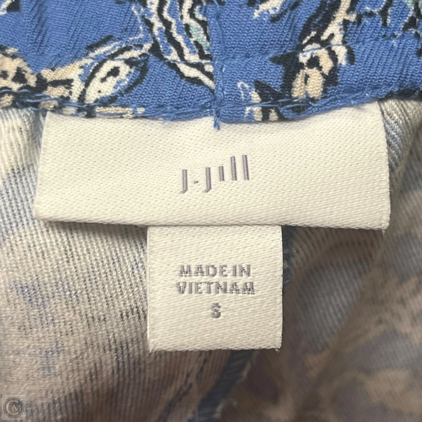 Shorts By J. Jill In Blue & White, Size: S