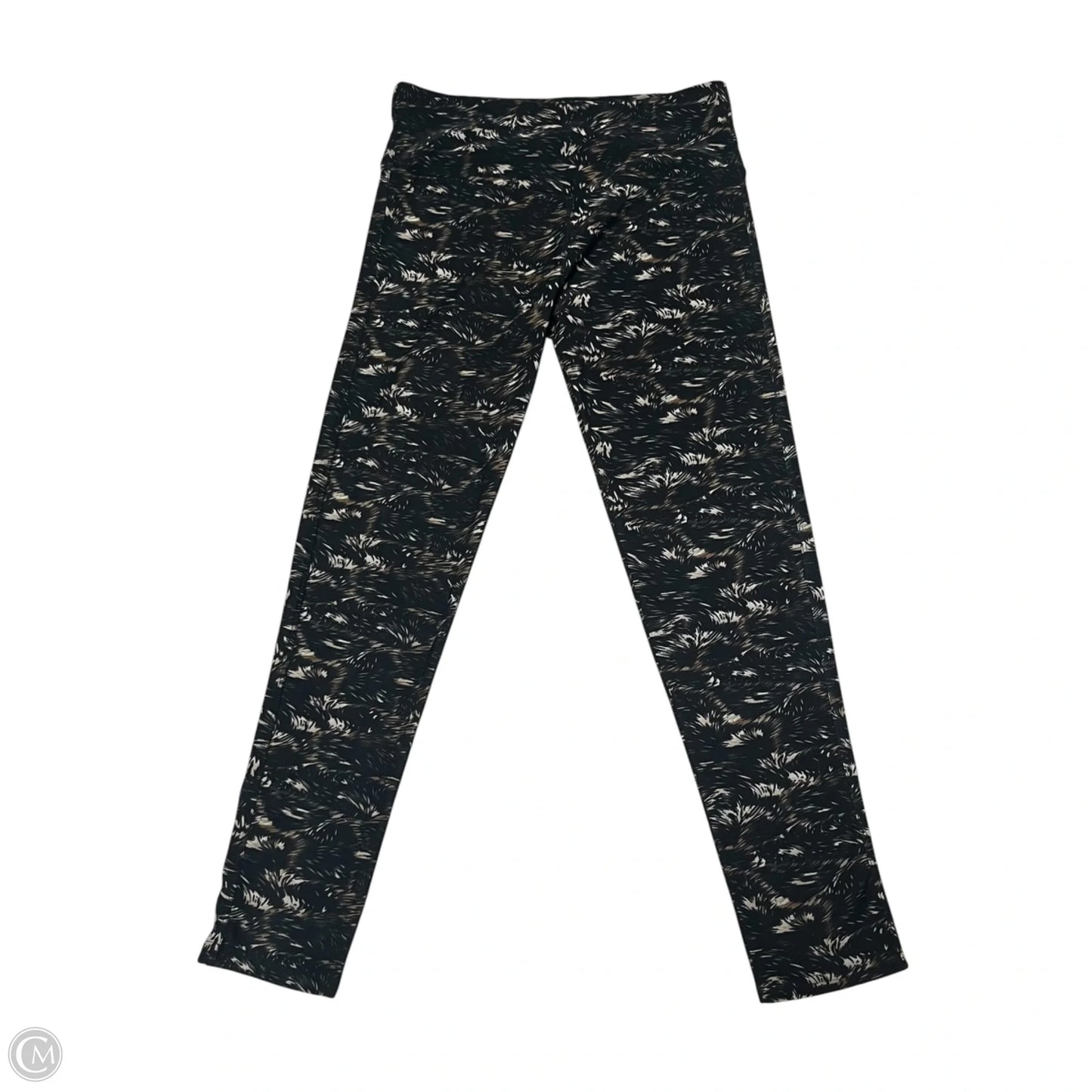 Athletic Capris By Coco And Carmen In Black & Brown, Size: S