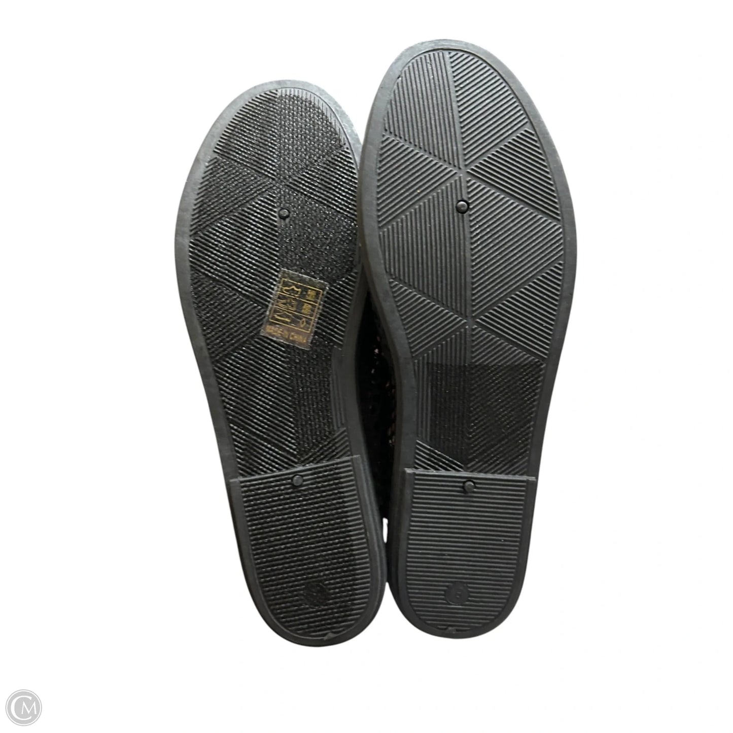 Shoes Flats By Take A Walk In Black & Blue, Size: 8