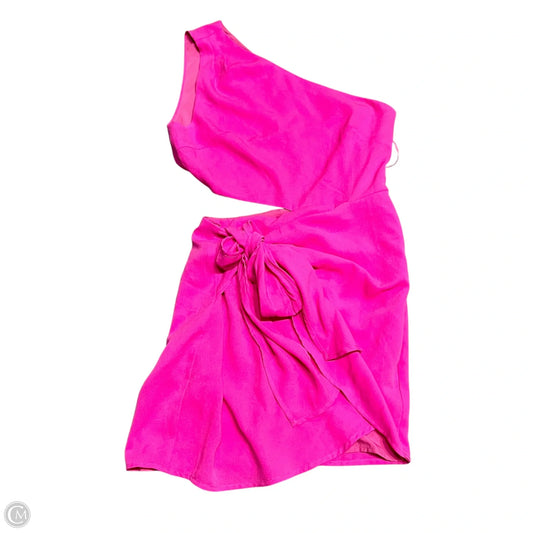 Dress Casual Midi By Rnwy In Pink, Size: M