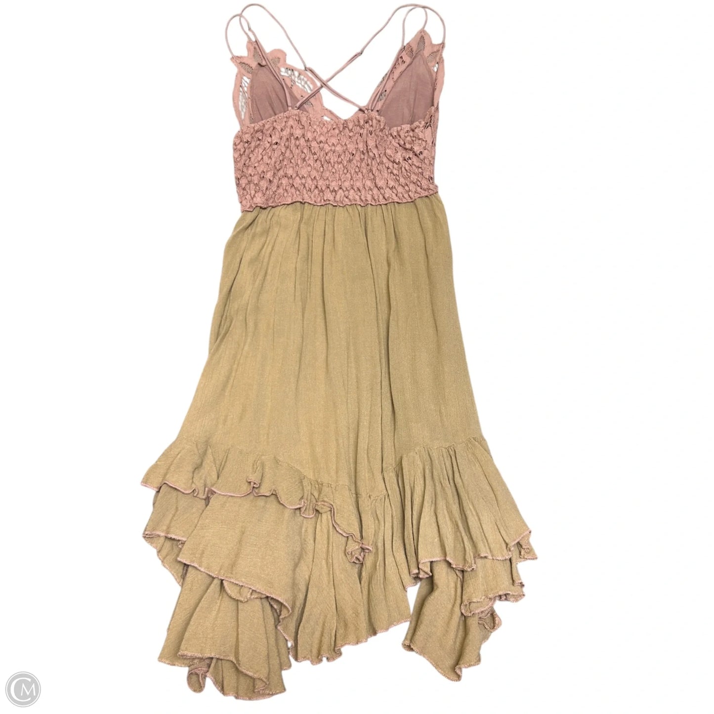 Dress Casual Short By Free People In Beige, Size: Xs