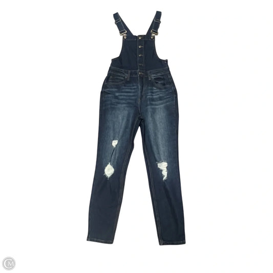 Overalls By No Boundaries In Blue Denim, Size: M