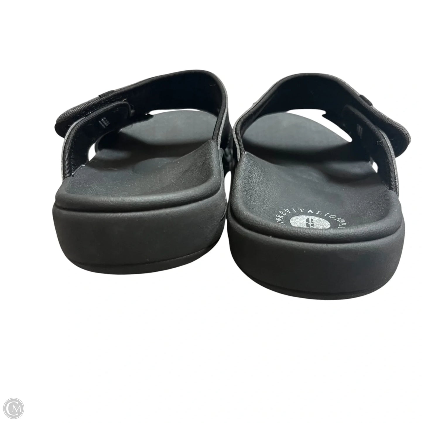 Sandals Flats By revitalign In Black, Size: 9