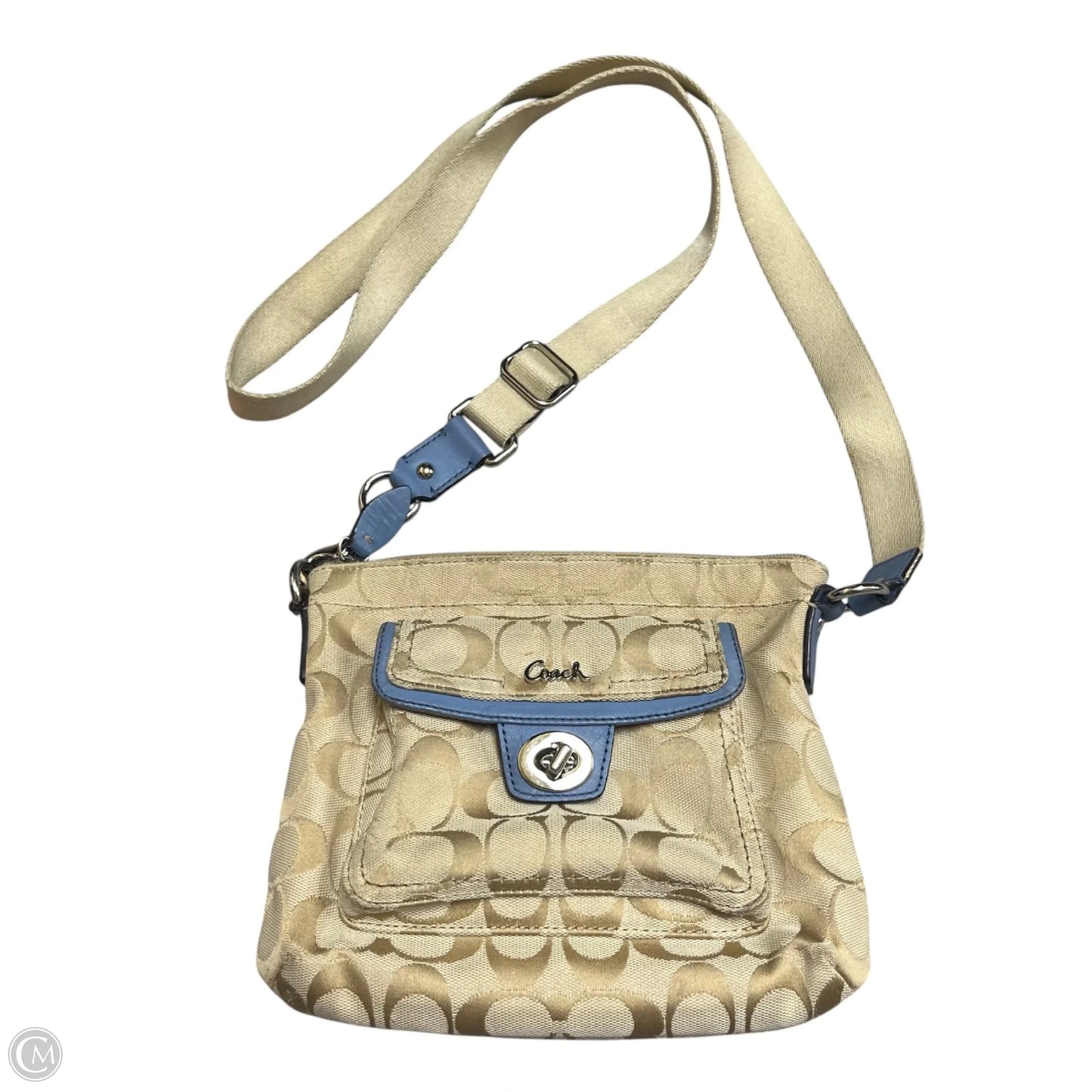 Crossbody Designer By Coach, Size: Small