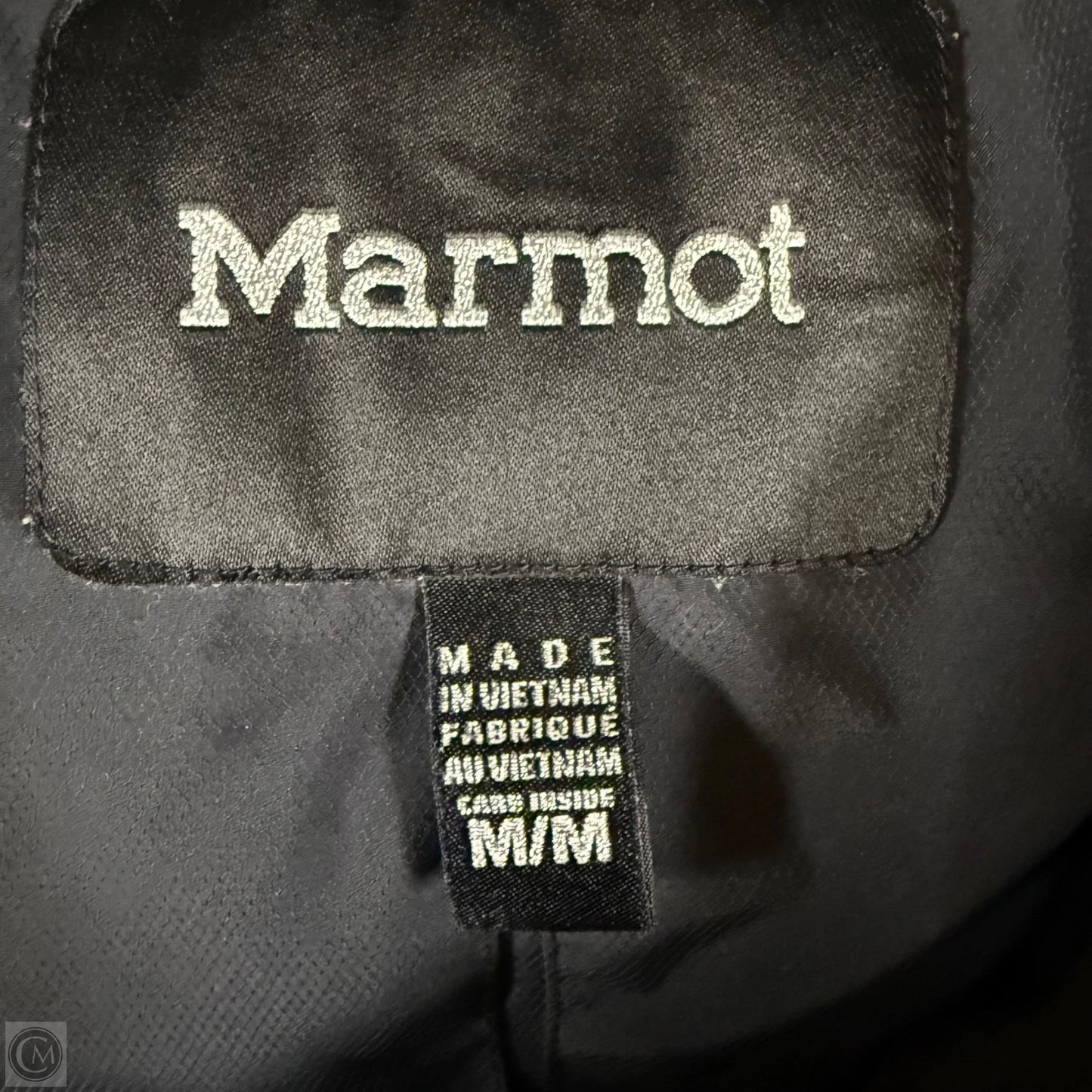 Coat Puffer & Quilted By Marmot In Black, Size: M