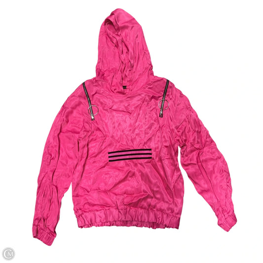 Jacket Windbreaker In Pink & Purple, Size: M