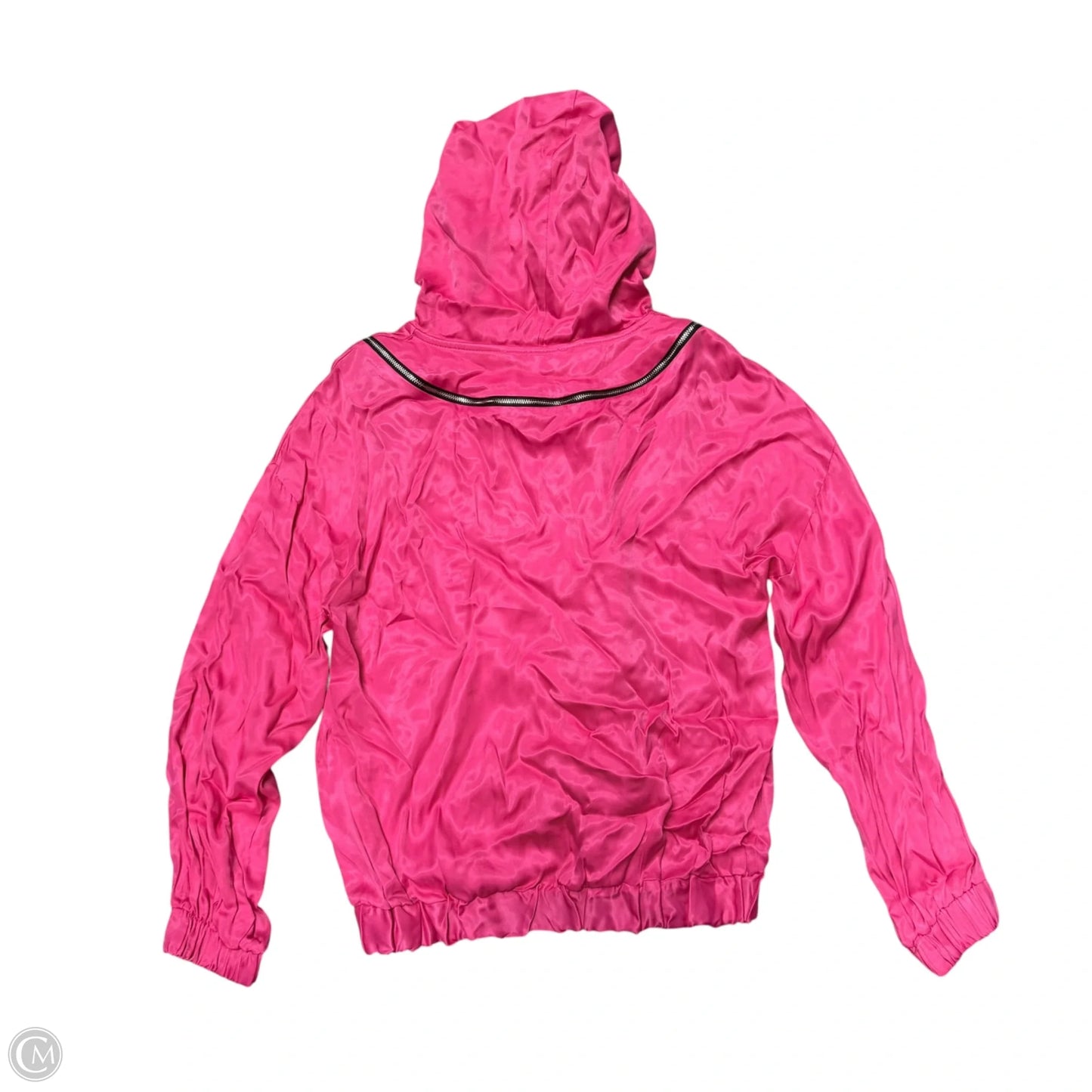 Jacket Windbreaker In Pink & Purple, Size: M