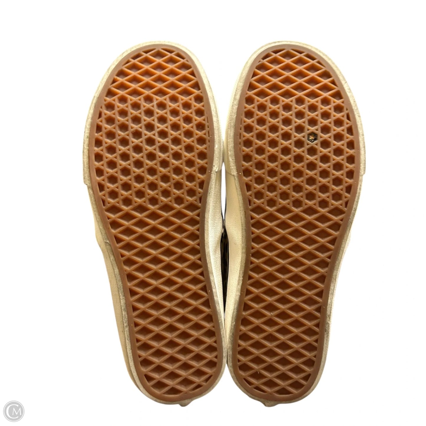 Shoes Flats By Vans In Animal Print, Size: 9