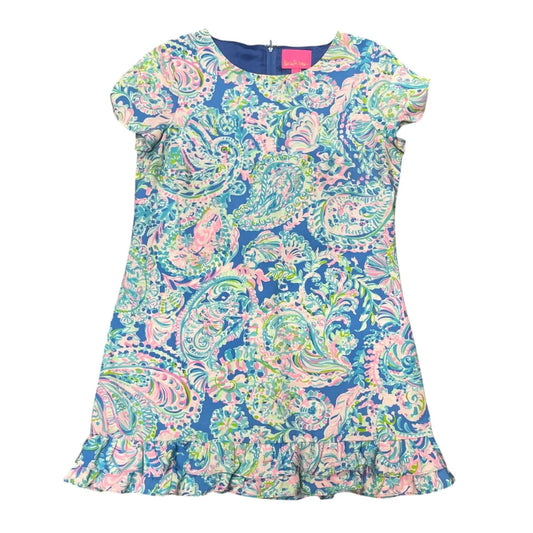 Dress Designer By Lilly Pulitzer In Blue & Pink, Size: L