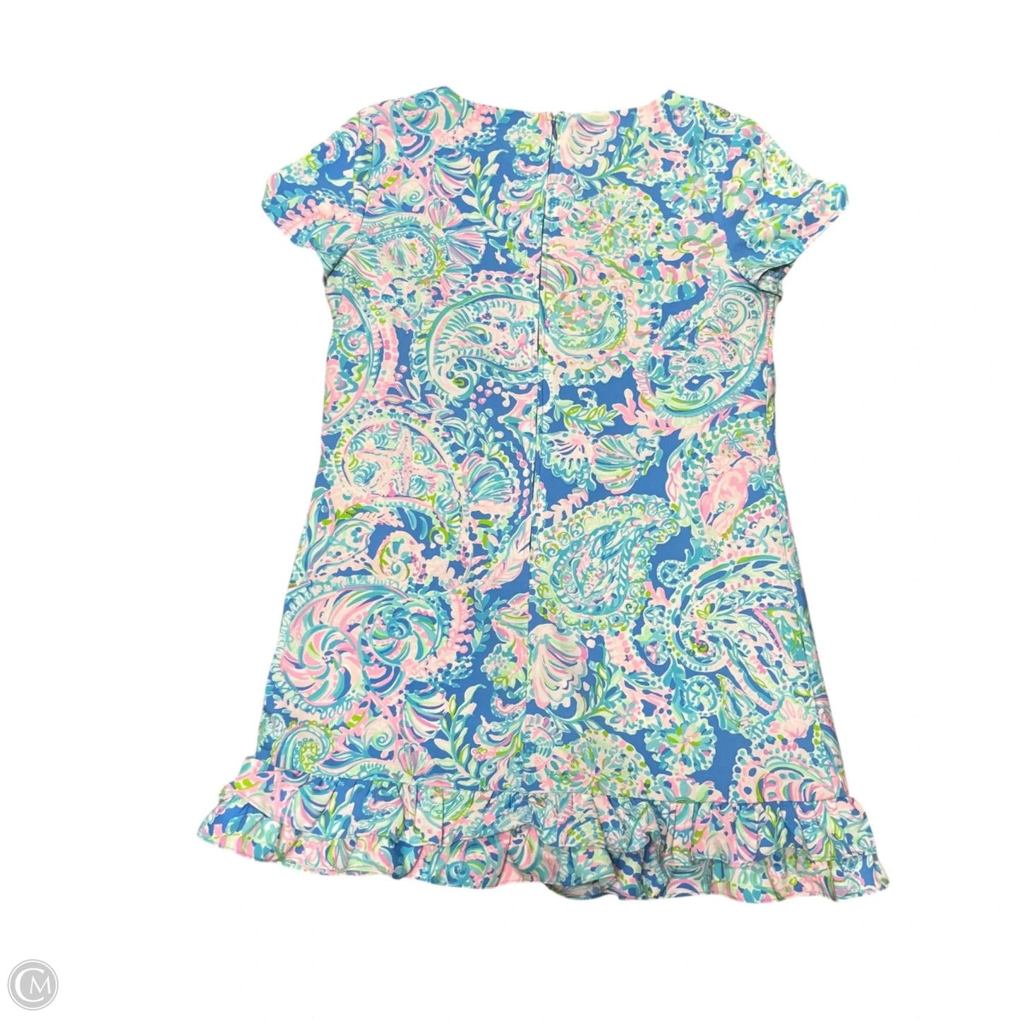 Dress Designer By Lilly Pulitzer In Blue & Pink, Size: L