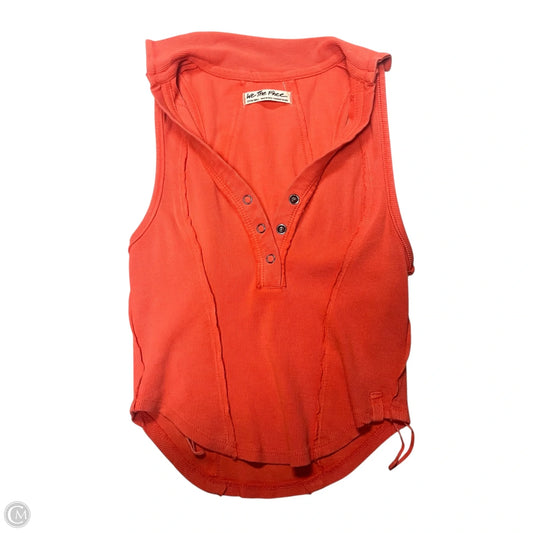 Top Sleeveless By We The Free In Orange, Size: Xs
