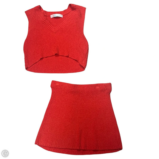 Top 2pc Sleeveless By Free People In Orange, Size: Xs