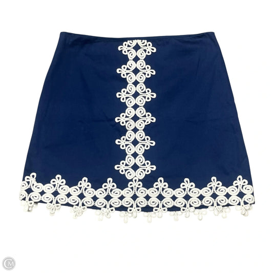 Skirt Designer By Lilly Pulitzer In Navy, Size: 4