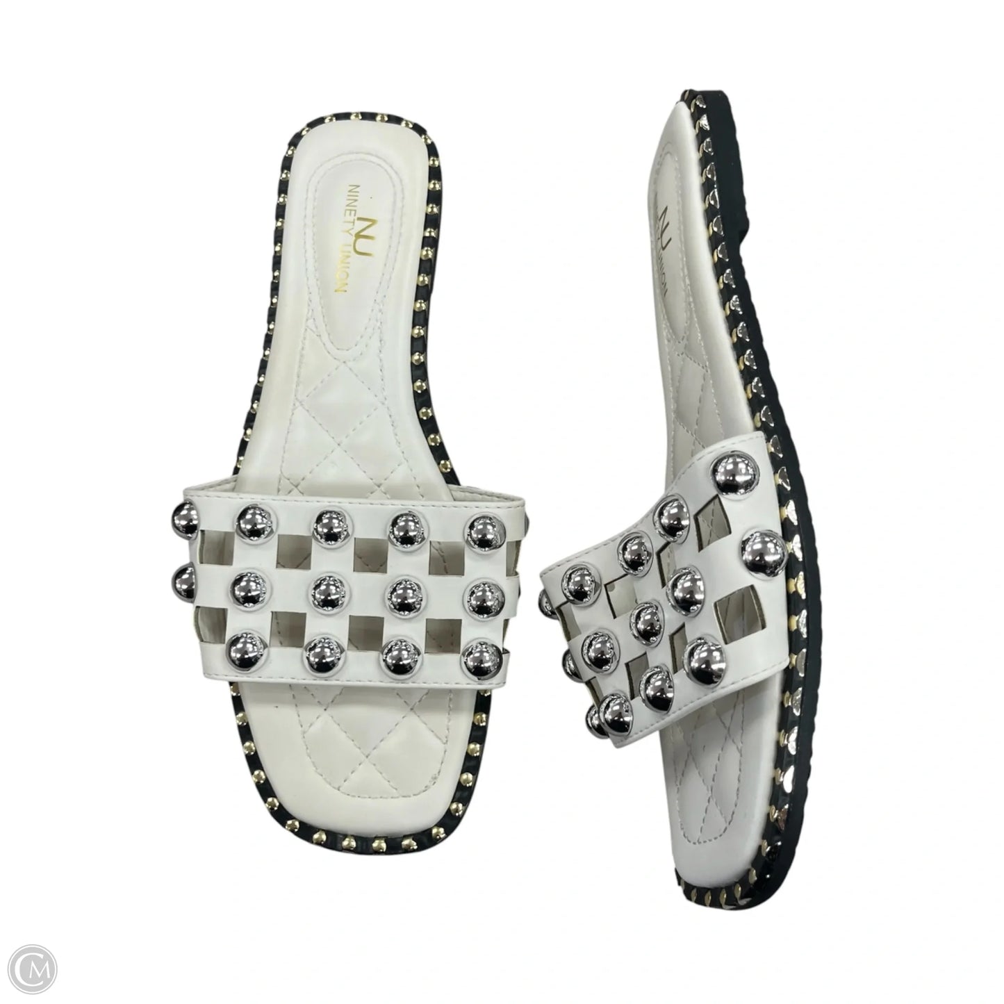 Sandals Flats By Ninety Union In Cream, Size: 9