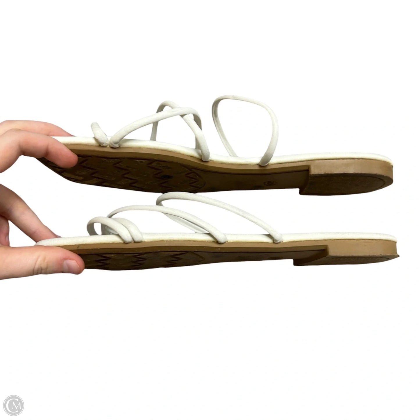 Sandals Flats By F-Hongxy In White, Size: 11.5