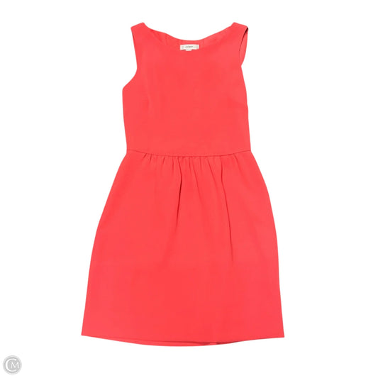 Dress Work By J. Crew In Coral, Size: Xs