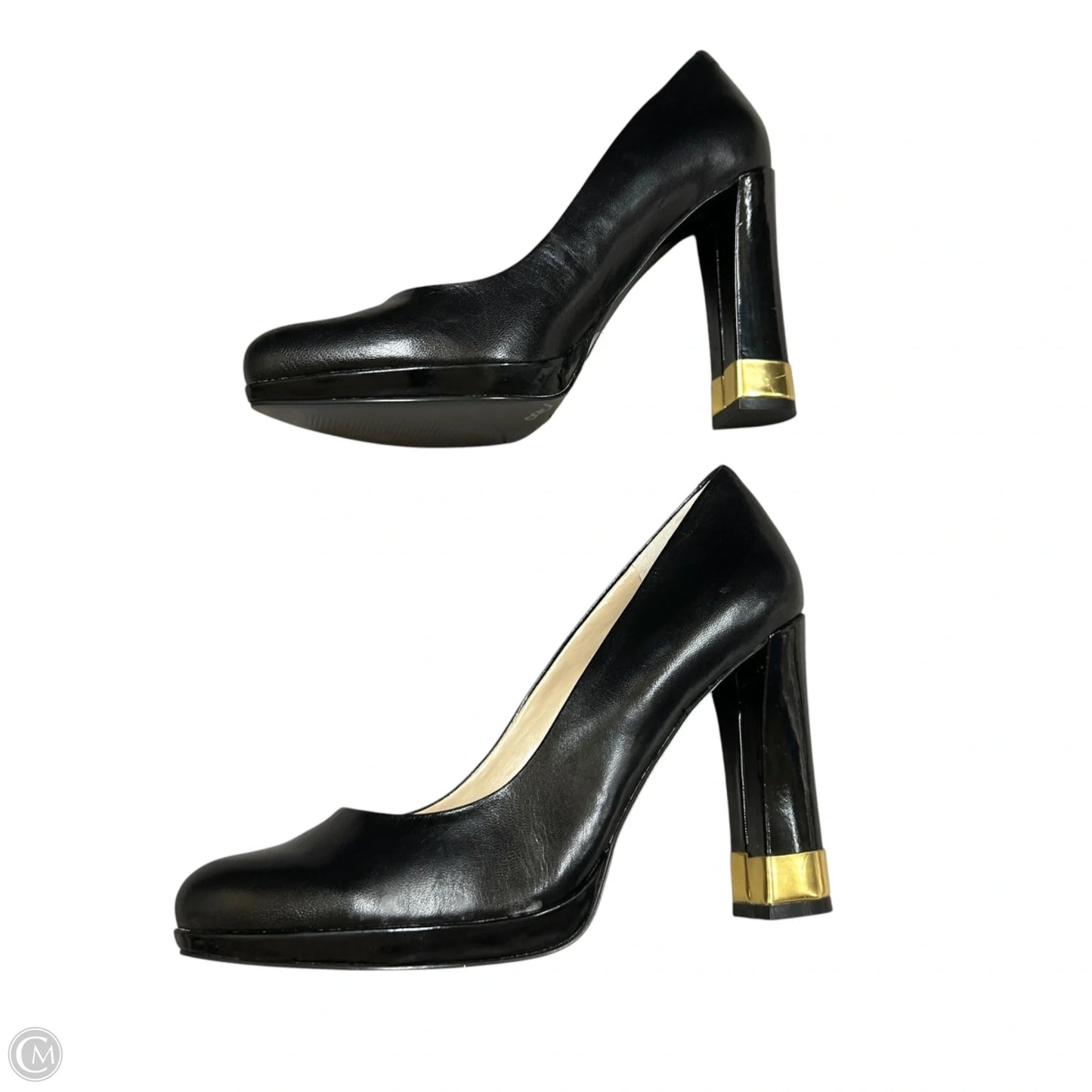 Shoes Heels Block By Nine West In Black, Size: 7
