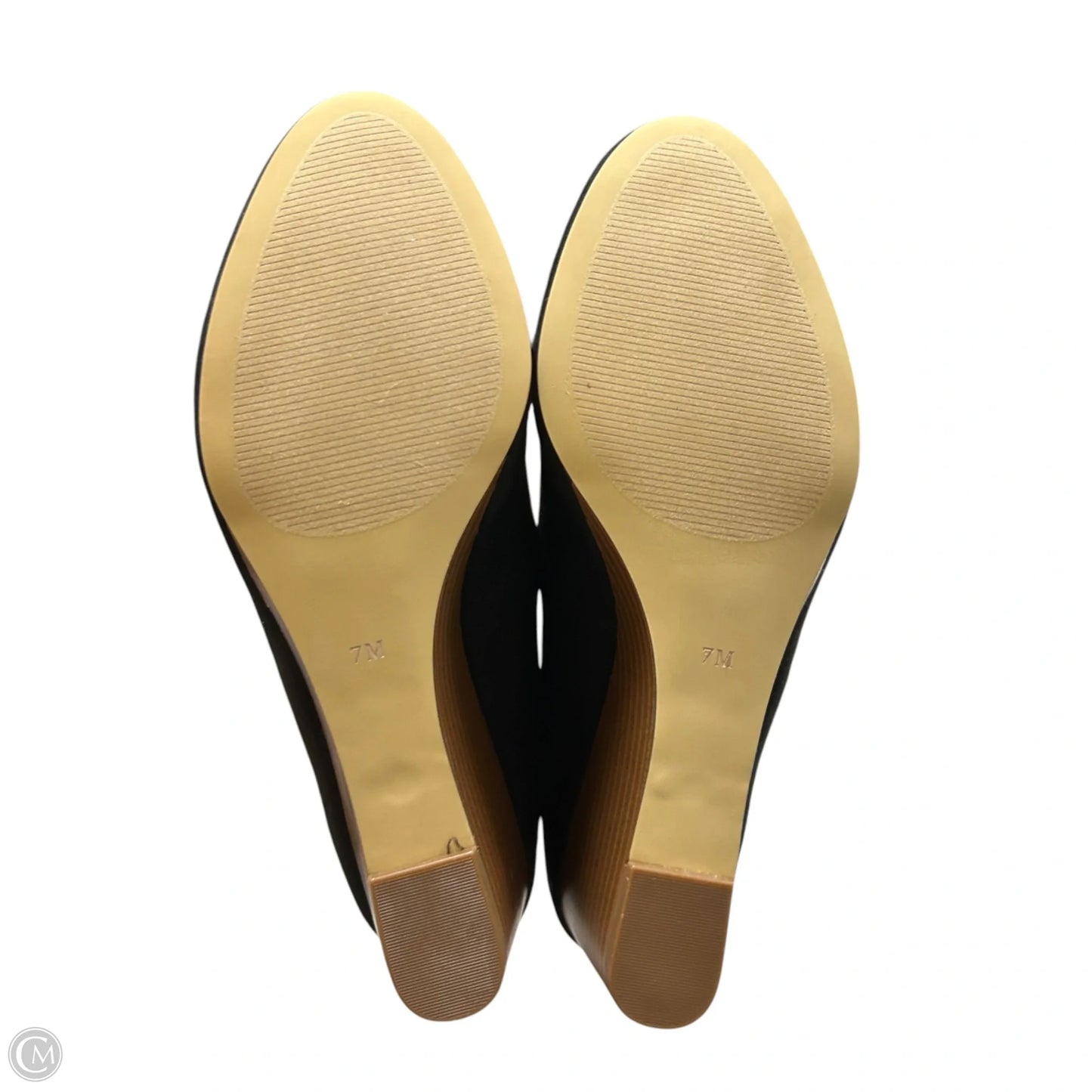 Shoes Heels Block By Loft In Black, Size: 7