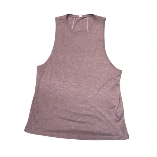 Athletic Tank Top By Lululemon In Mauve, Size: S
