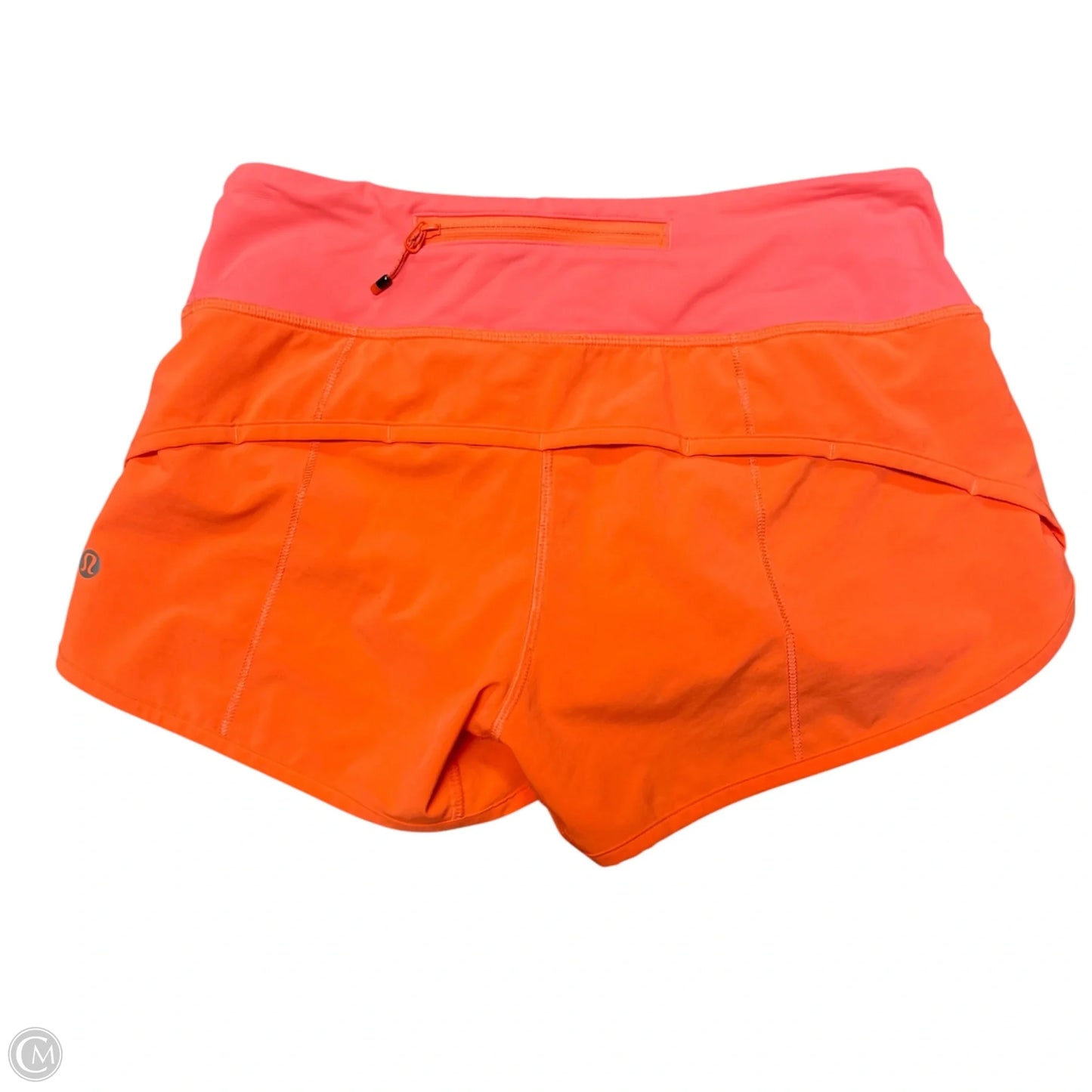 Athletic Shorts By Lululemon In Pink, Size: 2
