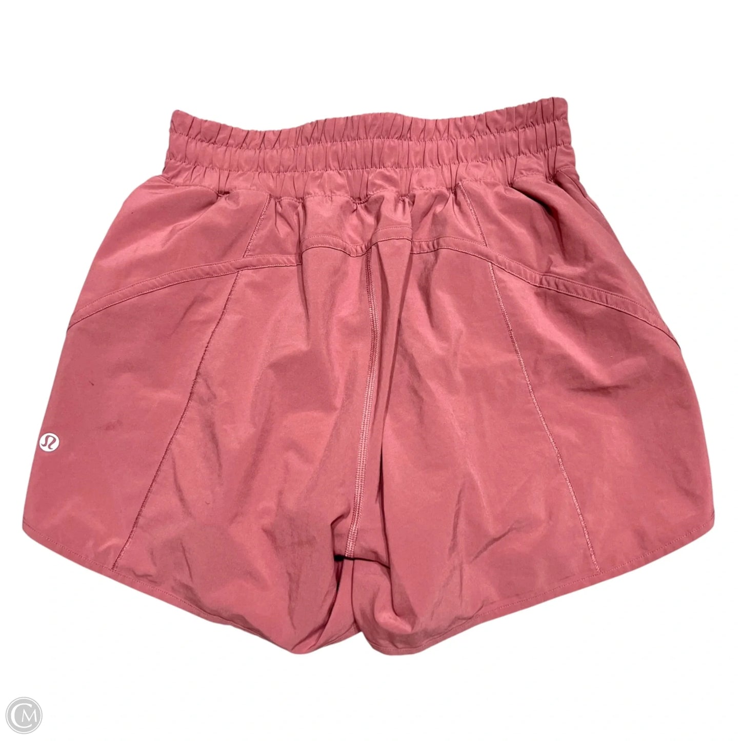 Athletic Shorts By Lululemon In Mauve, Size: 6