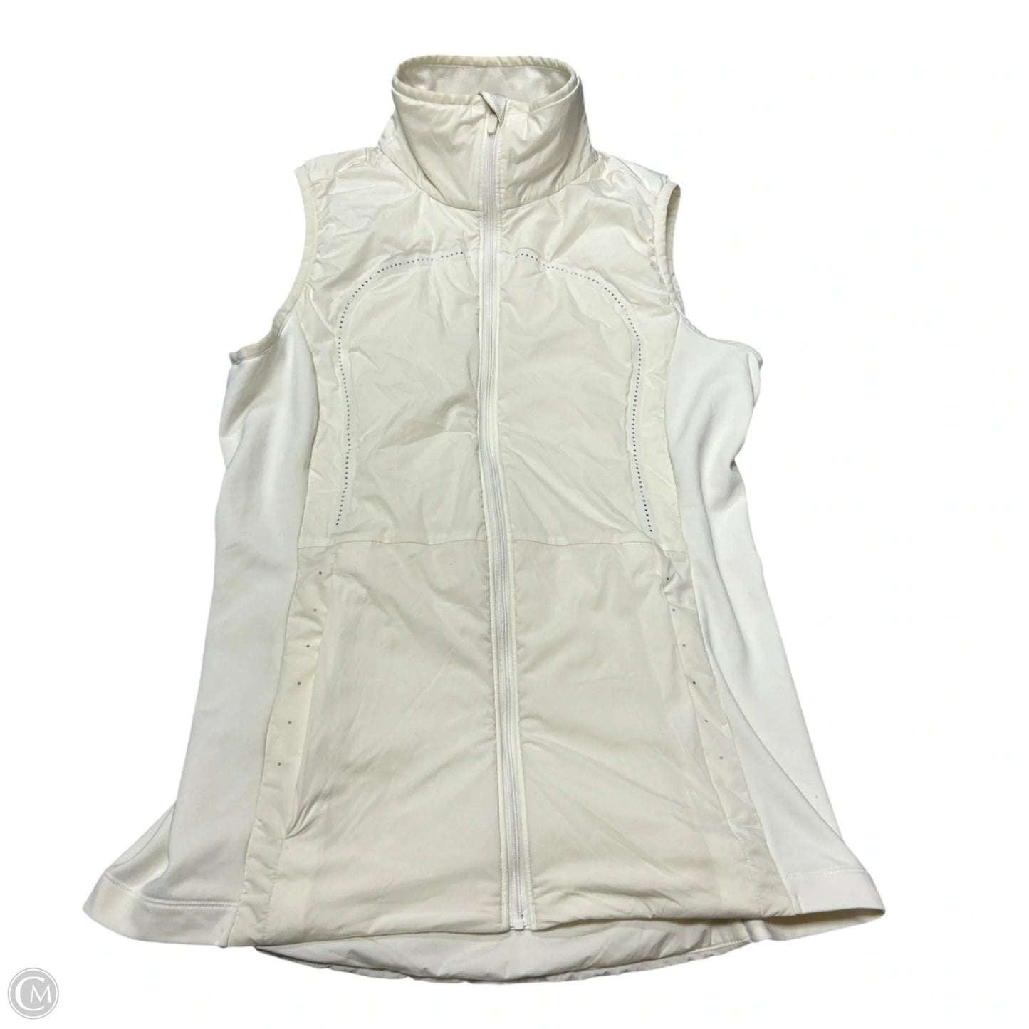 Vest Athletic By Lululemon In Cream, Size: 6