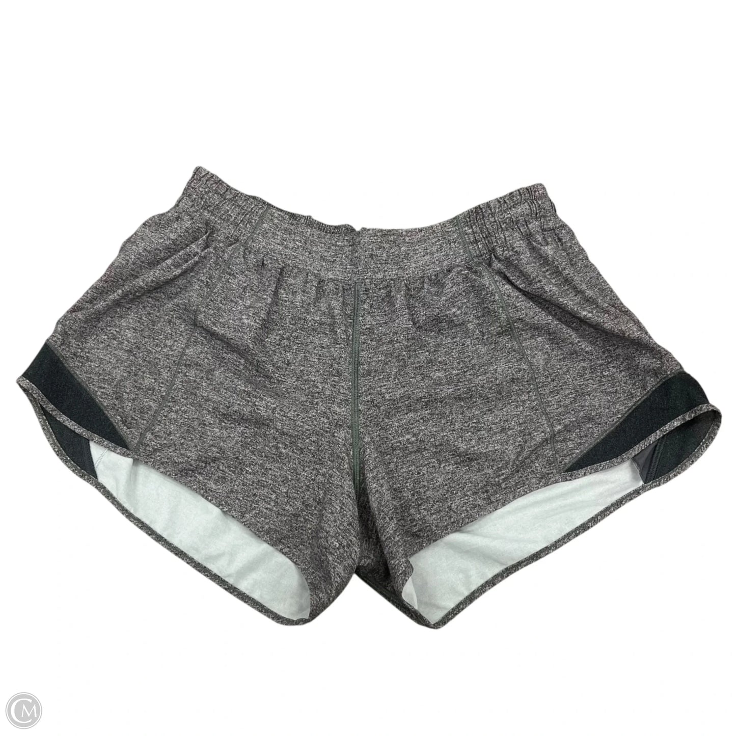 Athletic Shorts By Lululemon In Grey, Size: 12