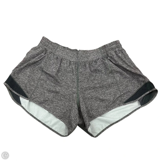 Athletic Shorts By Lululemon In Grey, Size: 12
