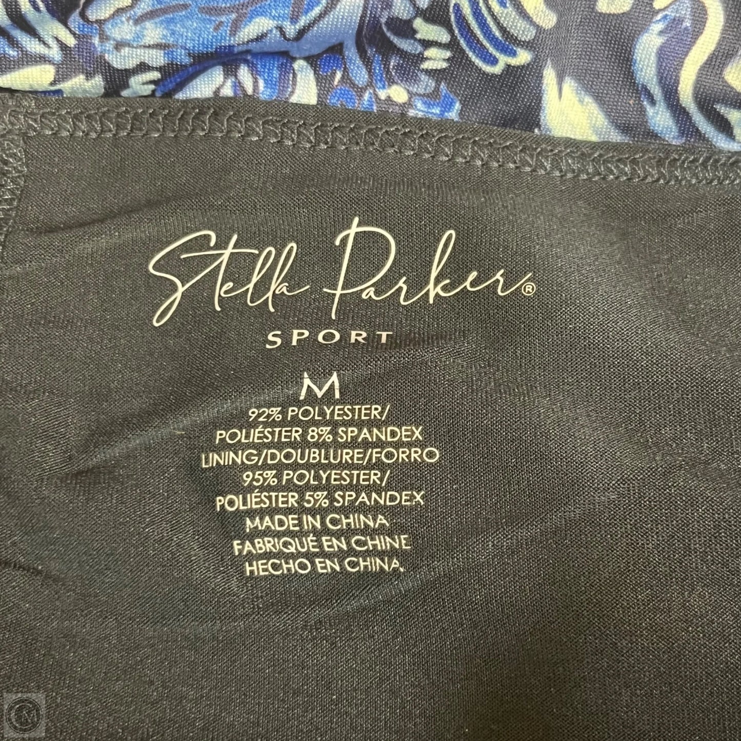 Athletic Skirt By Stella Parker In Blue, Size: M