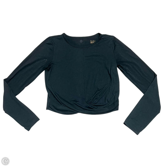 Top Long Sleeve Designer By Lilly Pulitzer In Black, Size: M