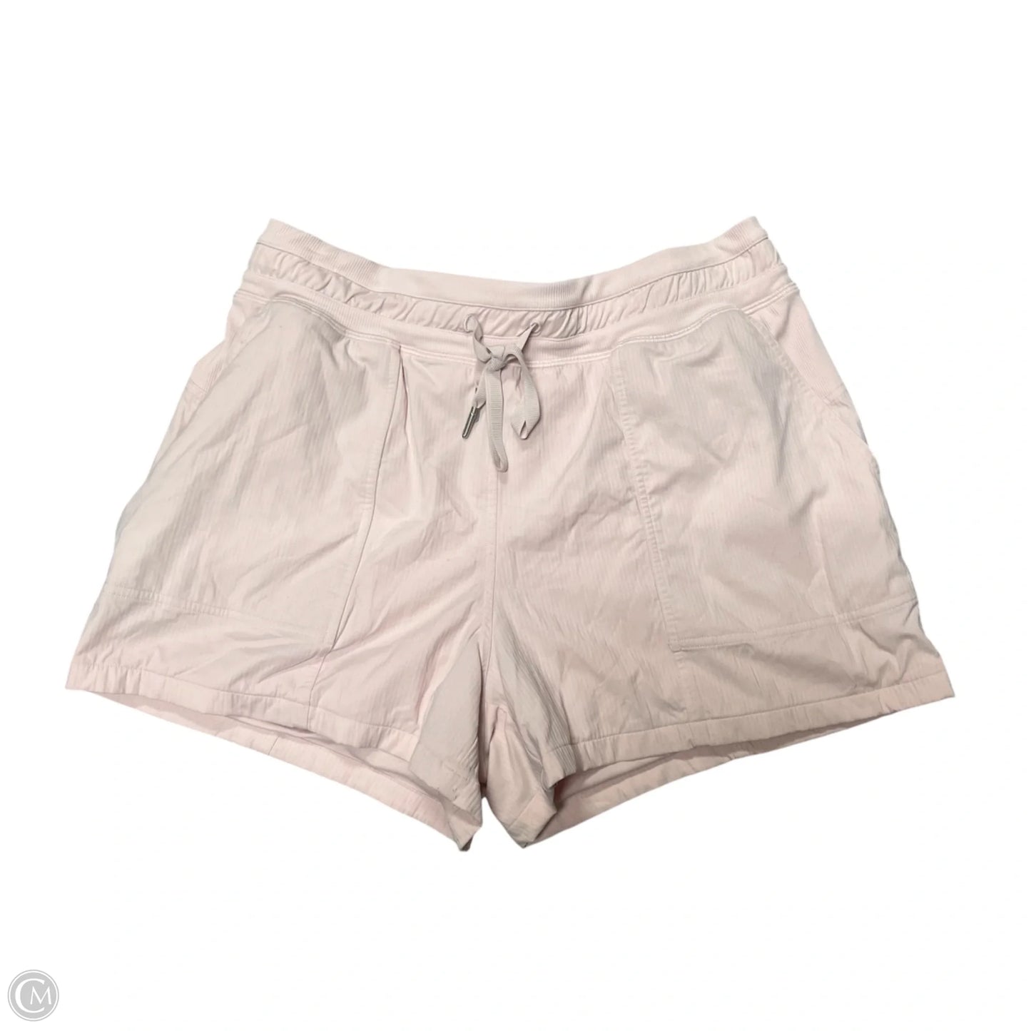 Athletic Shorts By Lululemon In Pink, Size: 8