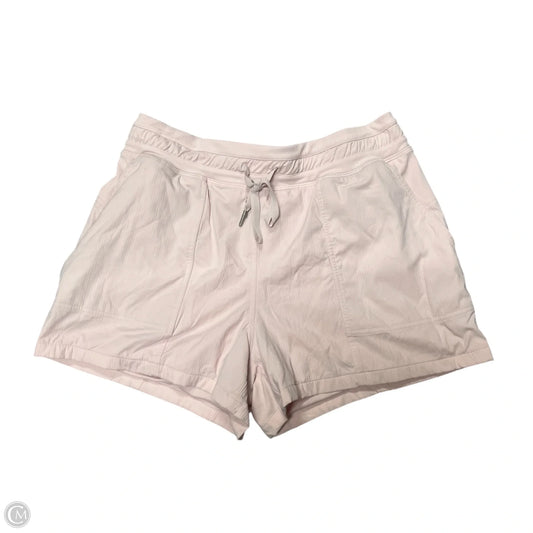 Athletic Shorts By Lululemon In Pink, Size: 8
