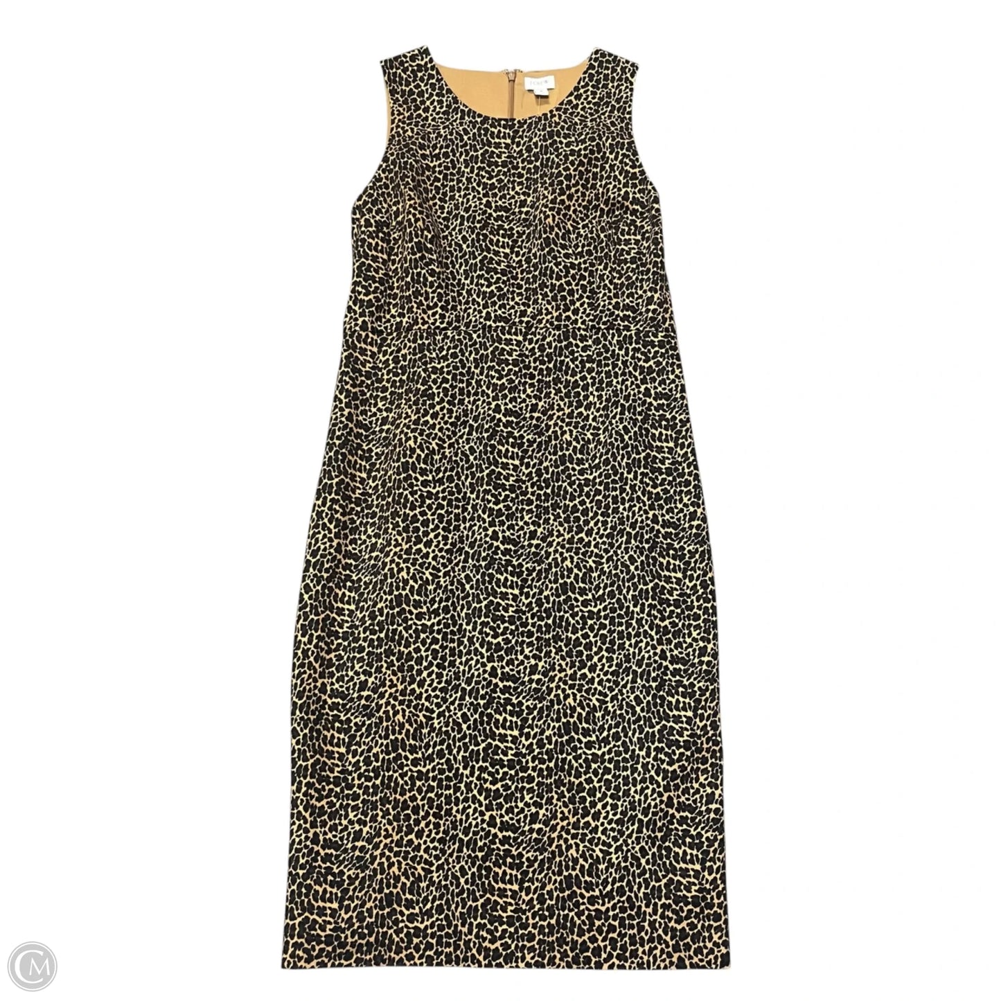 Dress Party Midi By J. Crew In Animal Print, Size: M