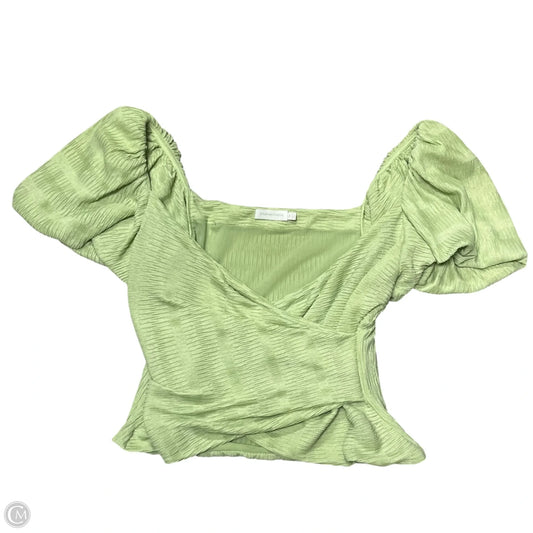 Top Short Sleeve By Jonathan Simkhai In Green, Size: L