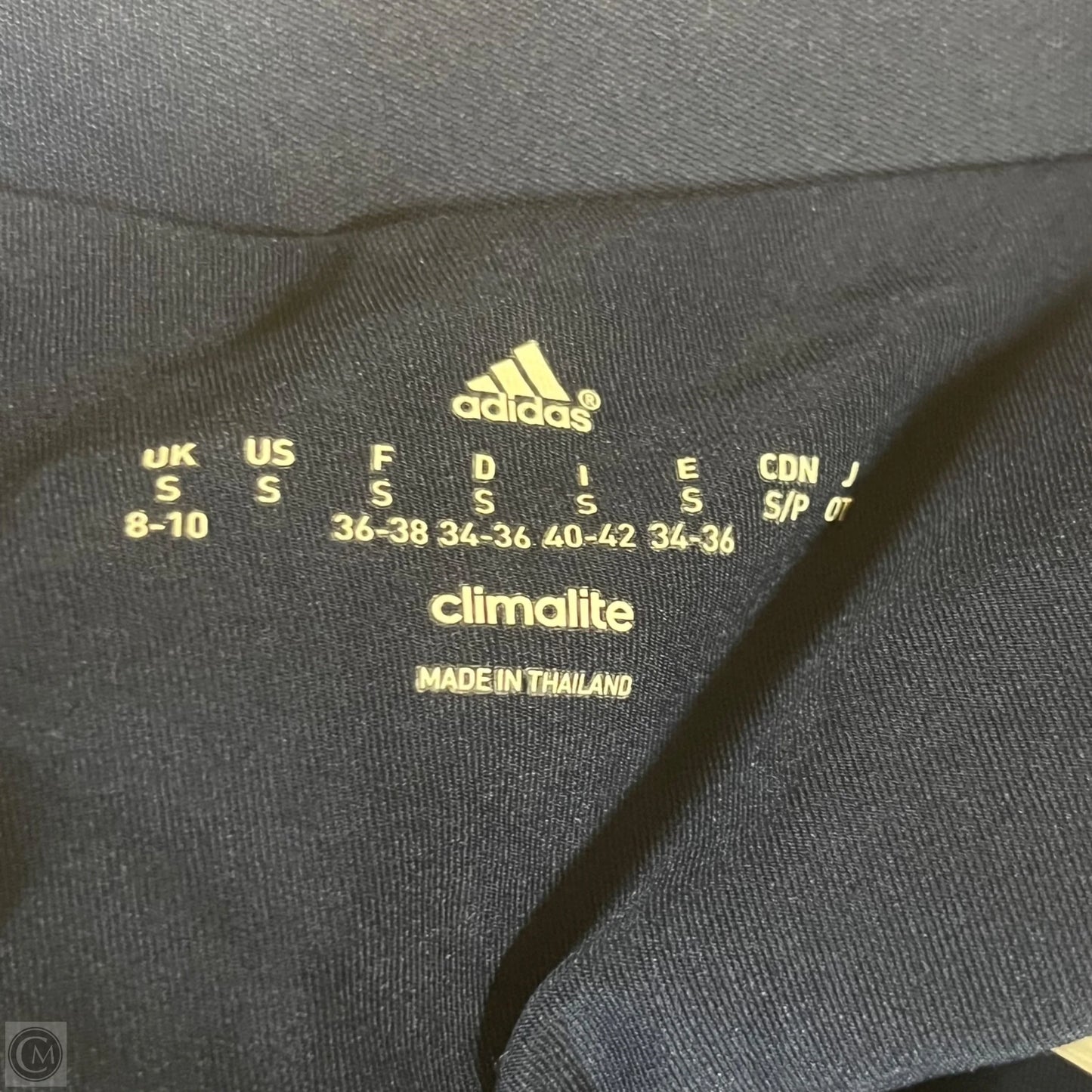 Athletic Skirt By Adidas In Navy, Size: S