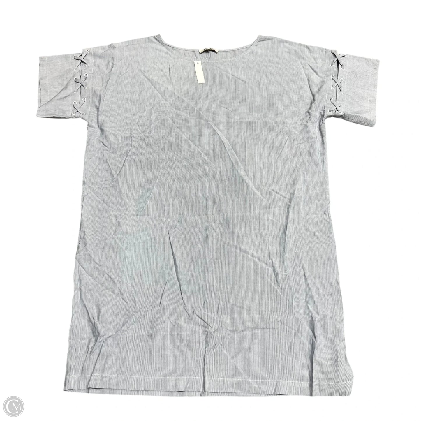 Dress Casual Short By Madewell In Blue & White, Size: L