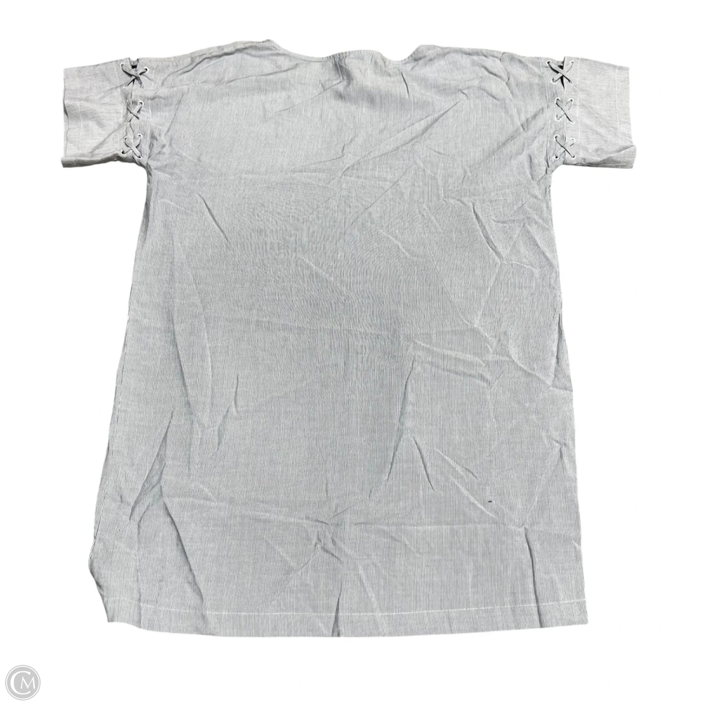 Dress Casual Short By Madewell In Blue & White, Size: L