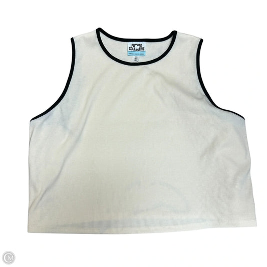 Tank Top By Future Collective In Cream, Size: Xxl